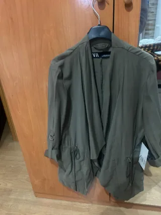 Regalo Chaqueta Talla S/M Verde Militar