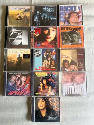 Lote CDs Bandas Sonoras Originales