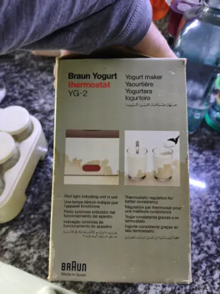 Yogurtera Braun Thermostat