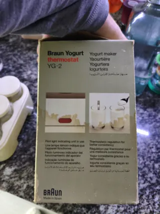 Yogurtera Braun Thermostat