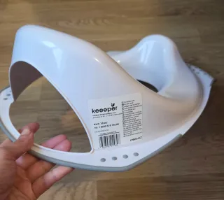 Reductor WC Keeeper Blanco Plástico