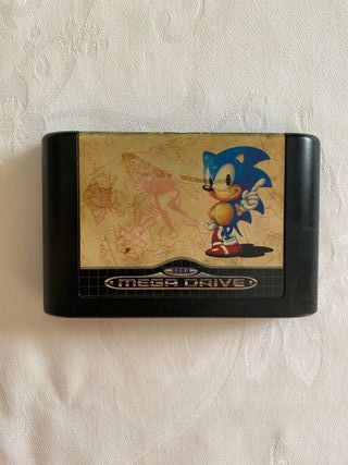 Cartuccia Sonic per Mega Drive Sega
