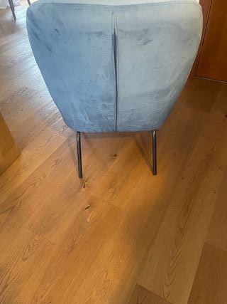 2 Sillones Westwing Terciopelo Azul