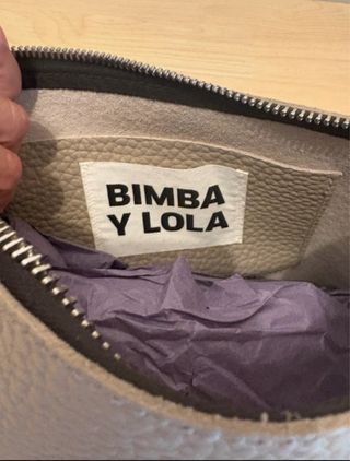 Bolso Bimba y Lola Beige/Gris