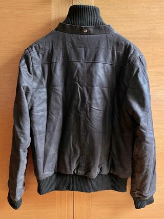 Chaqueta aviador XDYE marrón hombre. Talla S.