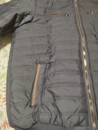 Anorak azul marino talla XXXL hombre