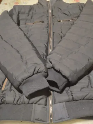 Anorak azul marino talla XXXL hombre