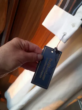 Camisa Polo Ralph Lauren Talla M Rayas