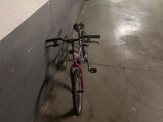 Bicicleta infantil rosa