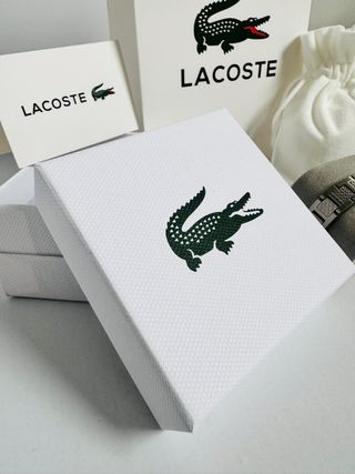 Pulsera Lacoste Plateado NUEVA