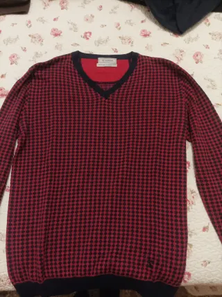 Jersey El Ganso Rojo y Negro