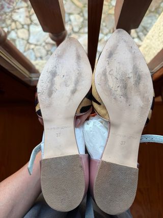 Bailarinas leopardo y rosa