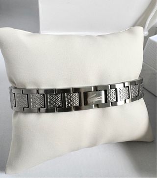 Pulsera Lacoste Plateado NUEVA