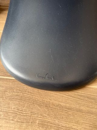 8 Sillas Panton Vitra 6 Negras 2 orange