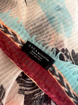 Pañuelo Zara Estampado Étnico