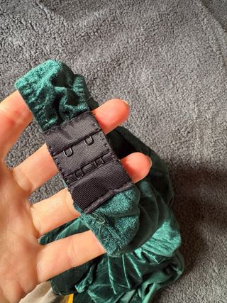 Body Terciopelo Vintage Verde