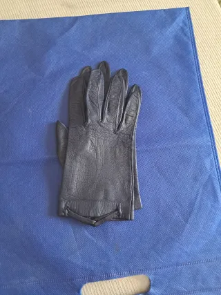 Lote guantes  piel  señora,no tienen marca obligan