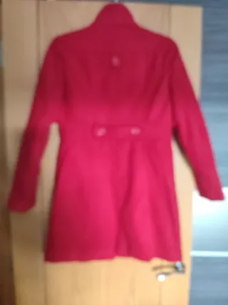 Abrigo Paño Rojo