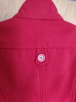 Abrigo Paño Rojo