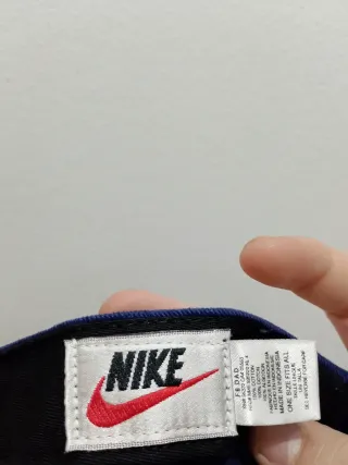 Cappellino Nike blu uomo