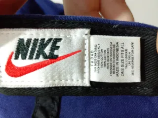 Cappellino Nike blu uomo