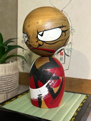 Kokeshi Sosaku Daruma Nodder Nyogetsuin