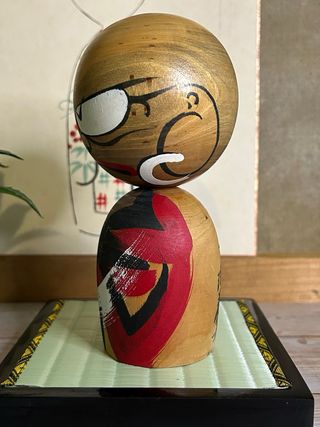 Kokeshi Sosaku Daruma Nodder Nyogetsuin