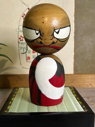Kokeshi Sosaku Daruma Nodder Nyogetsuin