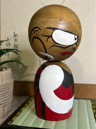 Kokeshi Sosaku Daruma Nodder Nyogetsuin