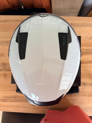 Casco Moto ADN Stelvio Blanco Talla M