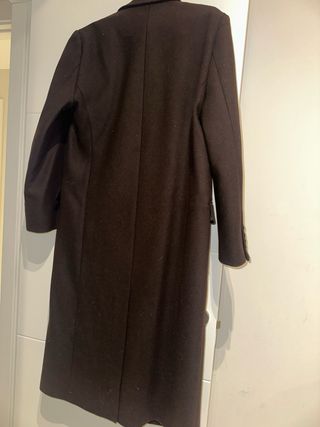 Abrigo largo Zara marrón nuevo