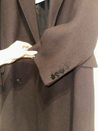 Abrigo largo Zara marrón nuevo