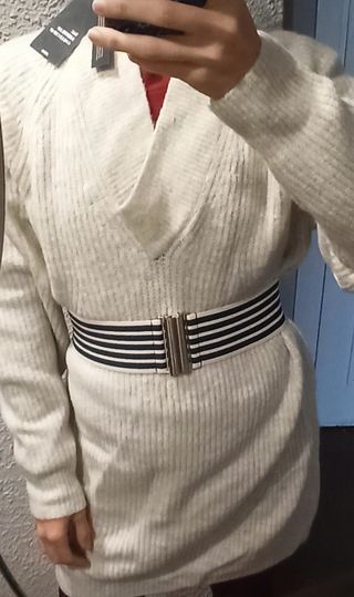 Jersey Zara Beige Talla S