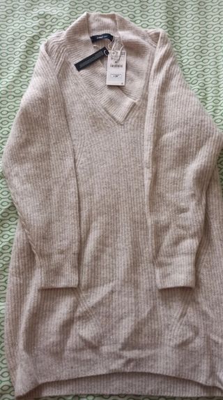 Jersey Zara Beige Talla S