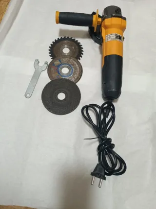 Radial eléctrica con discos y llave