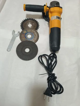 Radial eléctrica con discos y llave