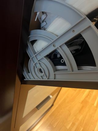 Zapatero Wengue y Cristal