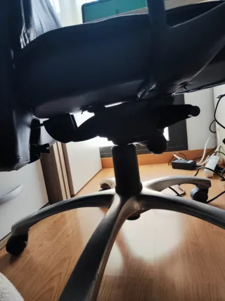 Silla Ejecutiva Cuero Negra