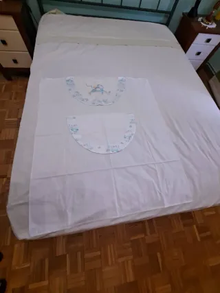 Juego sábanas bebé cochecito