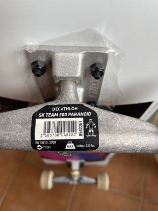 Monopatín Skate con Diseño Abstracto