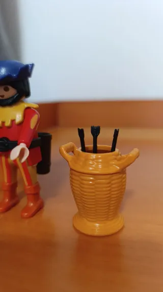 Playmobil Arquero Medieval con Arco y Cesta