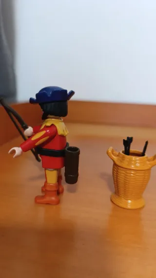 Playmobil Arquero Medieval con Arco y Cesta