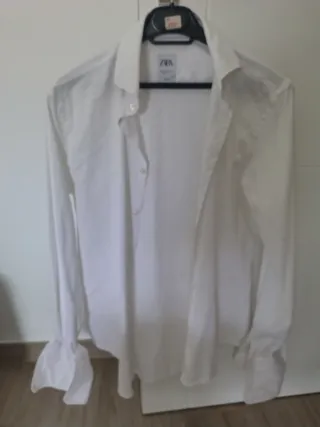 ZARA camisa blanca