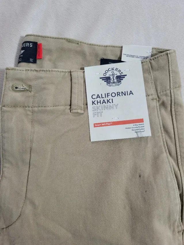 Calças Dockers California Khaki Skinny 33x34