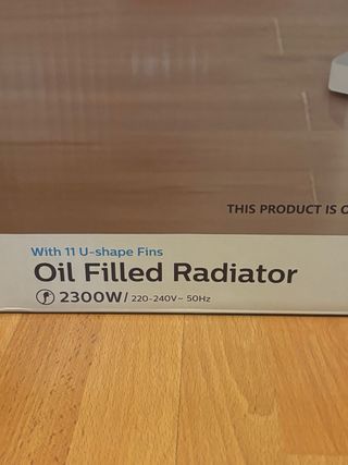 Calefactor AIGOSTAR Bajo Consumo 2300W