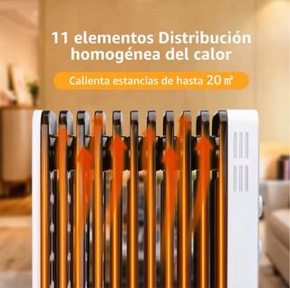 Calefactor AIGOSTAR Bajo Consumo 2300W