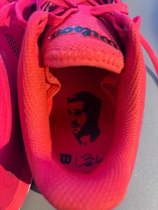 ZAPATO PADEL WILSON BELA ROJO