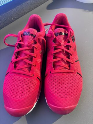 ZAPATO PADEL WILSON BELA ROJO