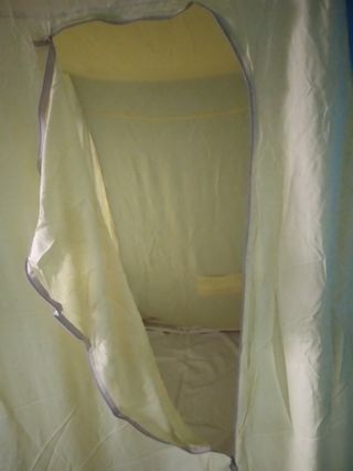 Tienda de campaña vintage tipo chalet