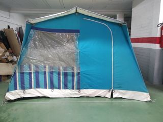 Tienda de campaña vintage tipo chalet